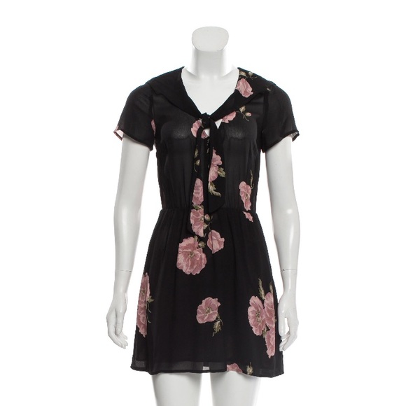REFORMATION Floral Print Mini Dress - Picture 2 of 6